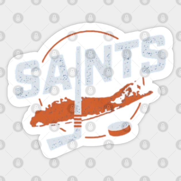 New York Saints - Peninsula Sticker by jordan5L